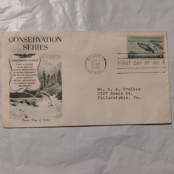 Conservation Series first day of issue - Picture 1 of 2